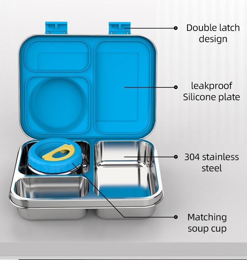 Hot and cold bento lunchbox insulated jar Kiddy Kingdom