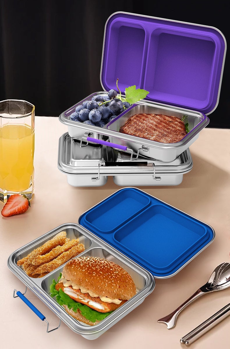 Mini bento lunchbox + snack pots | Kiddy Kingdom